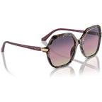 VO5561S, Pink Tortoise/Blue Violet Brown Gradient Lenses