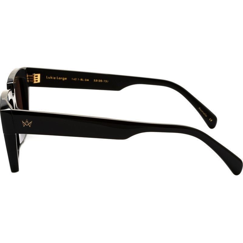 Lukie Large, Black/Smoke Lenses