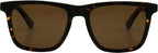 Kai, Matte Dark Tort/Brown Polarised Lenses