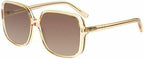 Everly, Crystal Rose/Brown Gradient Polarised Lenses