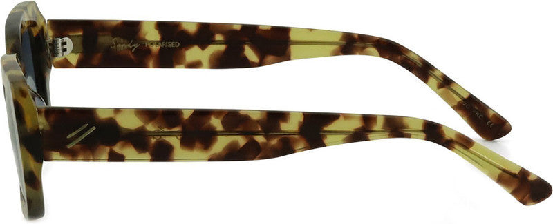 Sandy, Havana Tort/Light Blue Polarised Lenses