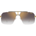 1054/S, Gold and Black/Grey Gold Gradient Mirror Lenses