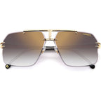 1054/S, Gold and Black/Grey Gold Gradient Mirror Lenses