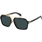 DB 7128/S, Black/Blue Lenses