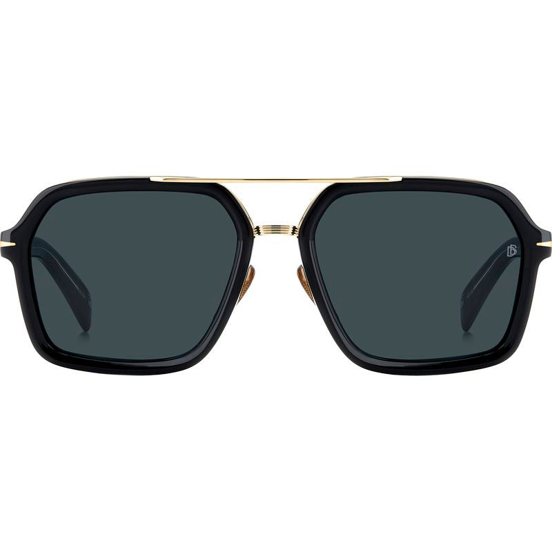 DB 7128/S, Black/Blue Lenses