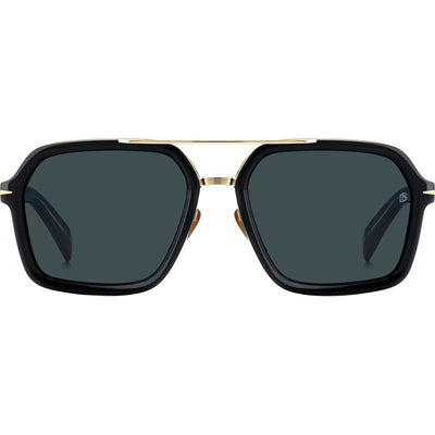 DB 7128/S, Black/Blue Lenses