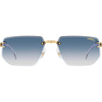 1070/S, Black and White/Dark Blue Gradient Lenses