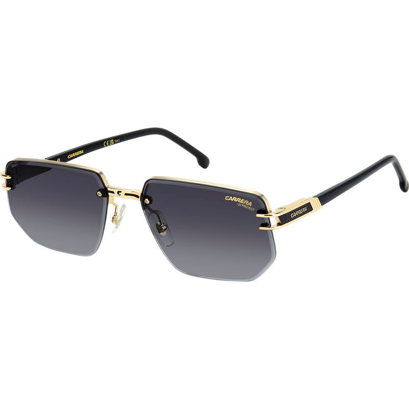1070/S, Gold and Black/Dark Grey Gradient Lenses