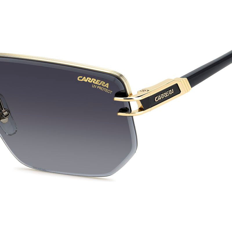 1070/S, Gold and Black/Dark Grey Gradient Lenses