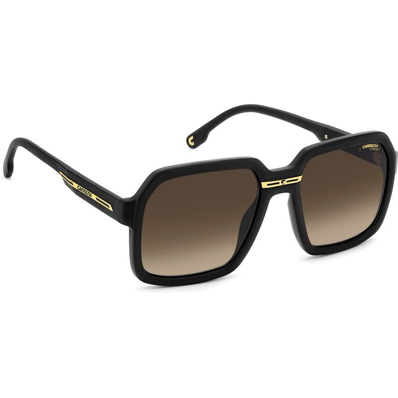 Victory C 08/S, Matte Black/Black Brown Green Gradient Lenses