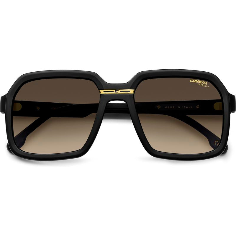 Victory C 08/S, Matte Black/Black Brown Green Gradient Lenses