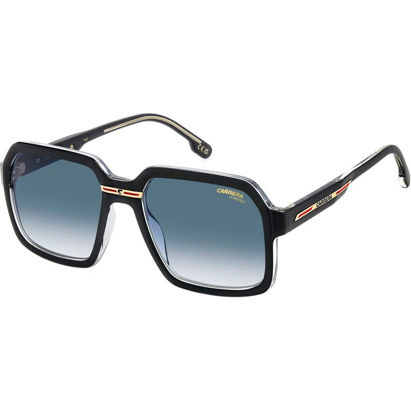 Victory C 08/S, Crystal Black/Dark Blue Gradient Lenses