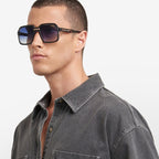 Victory C 08/S, Crystal Black/Dark Blue Gradient Lenses