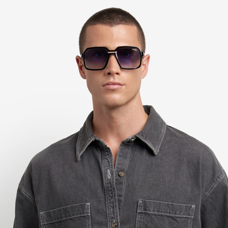 Victory C 08/S, Crystal Black/Dark Blue Gradient Lenses