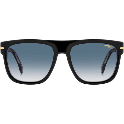340/S, Black and Gold/Dark Blue Gradient Lenses