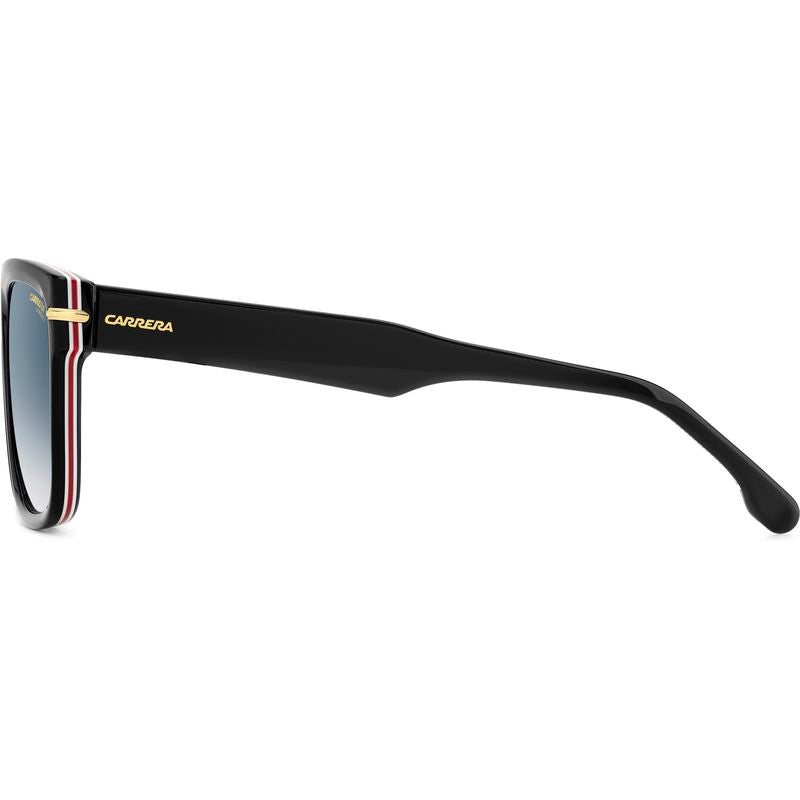 340/S, Black and Gold/Dark Blue Gradient Lenses
