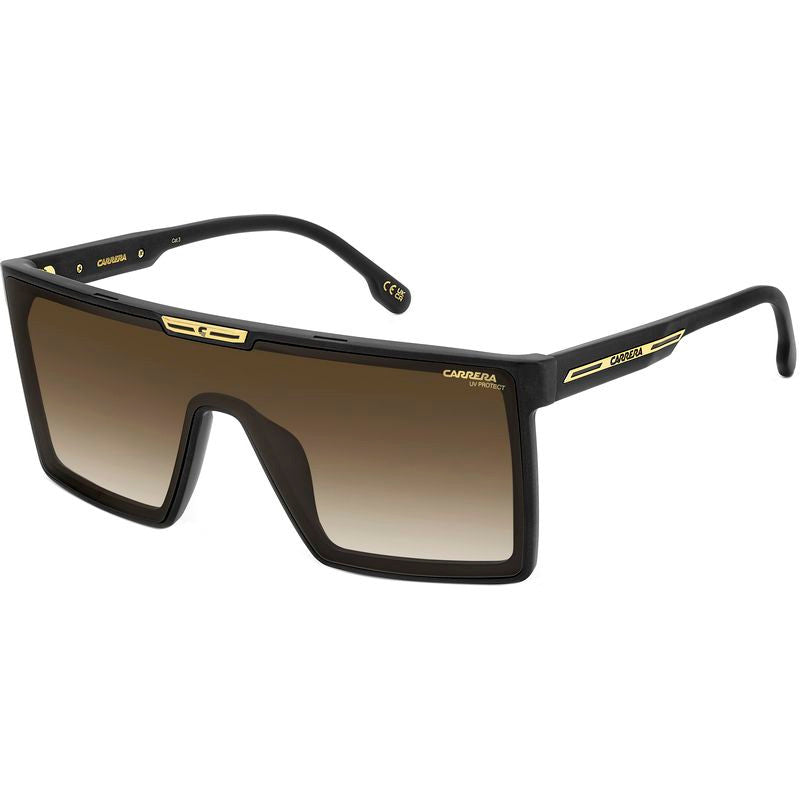 Victory C 07/S, Matte Black/Black Brown Green Gradient Lenses
