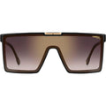 Victory C 07/S, Black/Burgundy Gold Mirror Gradient Lenses