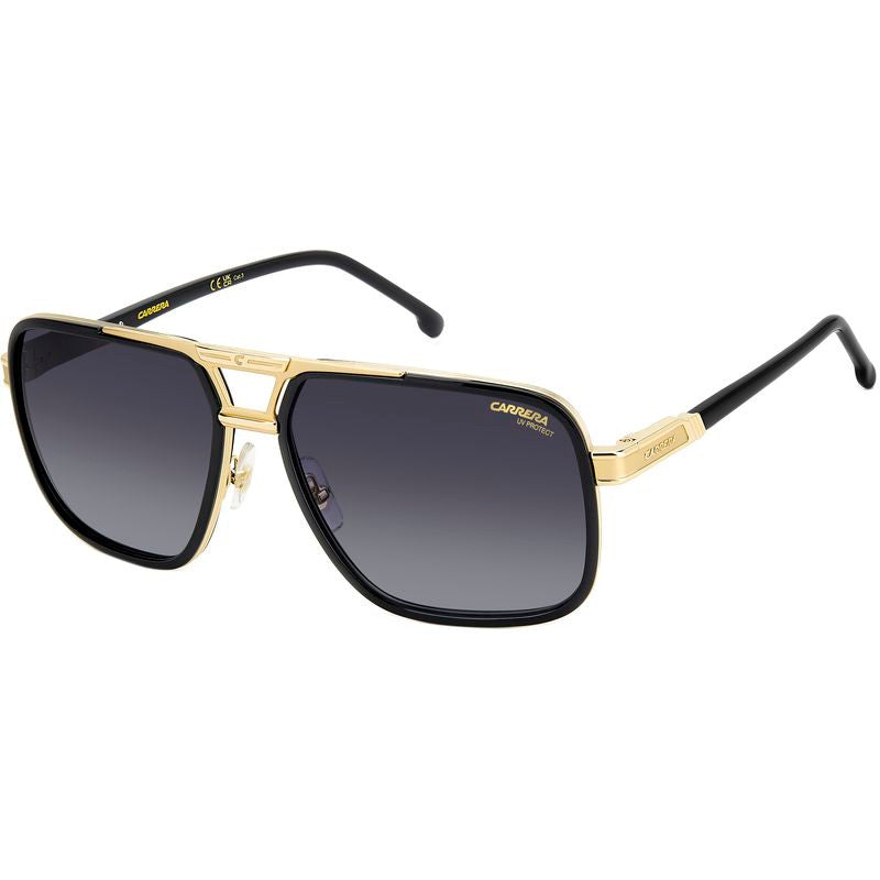 1071/S, Black and Gold/Dark Grey Gradient Lenses