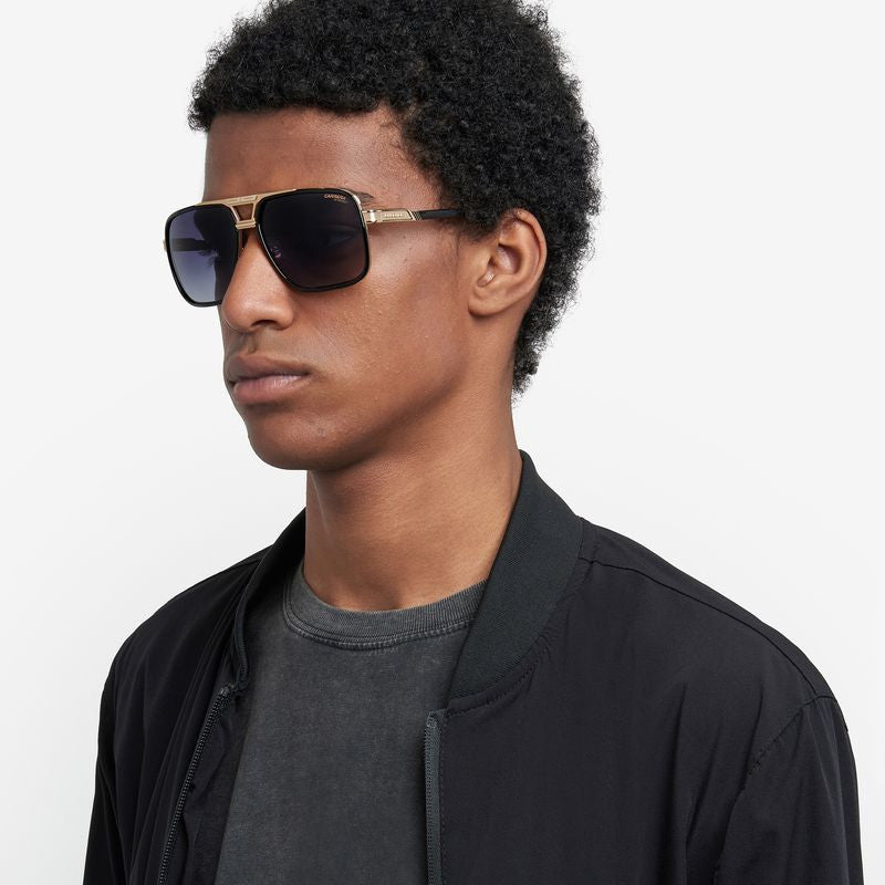 1071/S, Black and Gold/Dark Grey Gradient Lenses