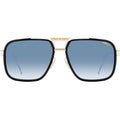 1071/S, Black and White/Dark Blue Gradient Lenses