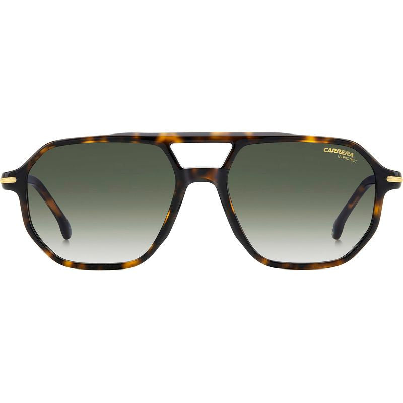 341/S, Havana Gold/Green Gradient Lenses
