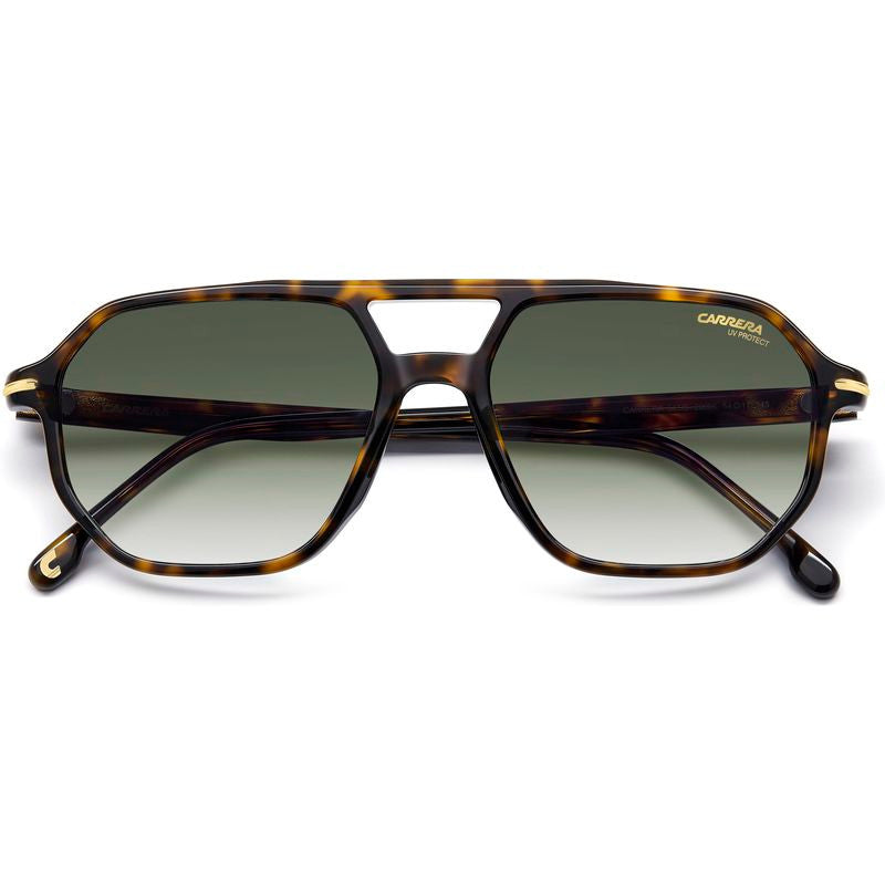 341/S, Havana Gold/Green Gradient Lenses