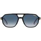 341/S, Black Gold/Blue Gradient Lenses