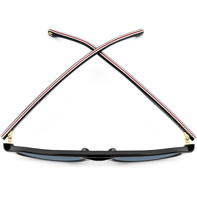 341/S, Black Gold/Blue Gradient Lenses