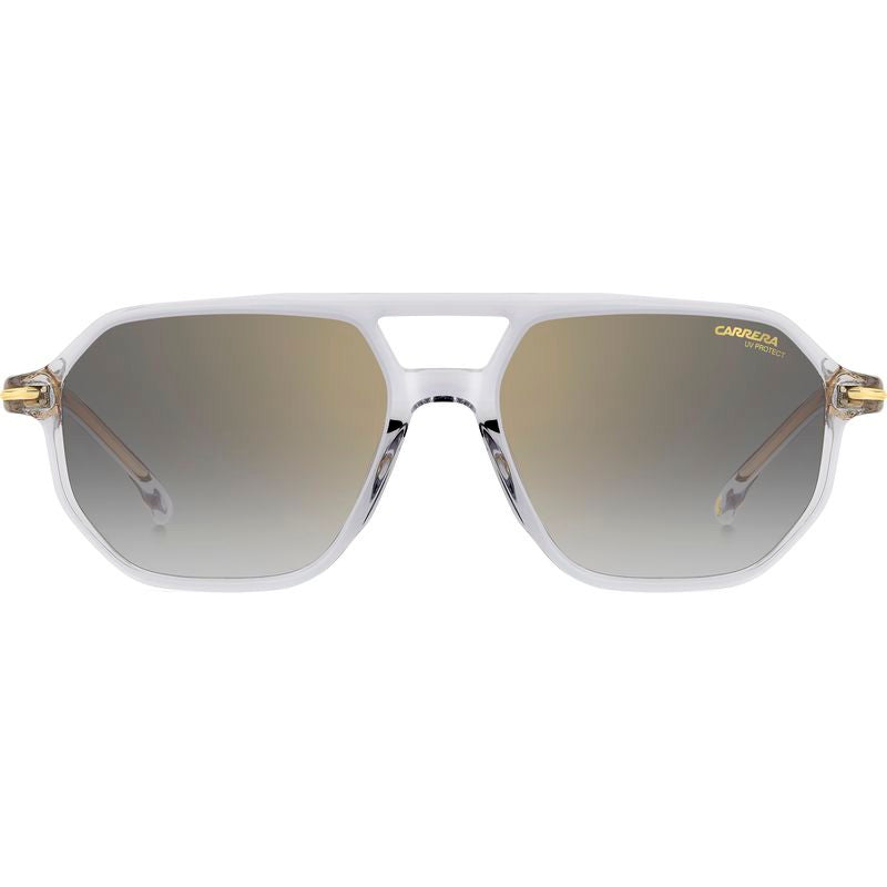 341/S, Grey/Grey Gold Mirror Gradient Lenses