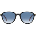 342/S, Black and Gold/Dark Blue Gradient Lenses