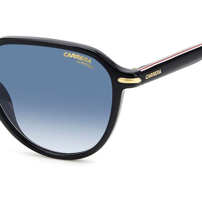 342/S, Black and Gold/Dark Blue Gradient Lenses