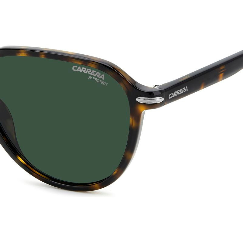 342/S, Brown Havana and Dark Ruthenium/Green Lenses