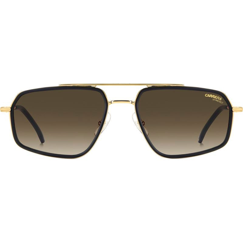 338/S, Matte Black/Black Brown Green Gradient Lenses