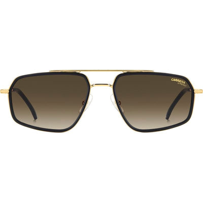 338/S, Matte Black/Black Brown Green Gradient Lenses
