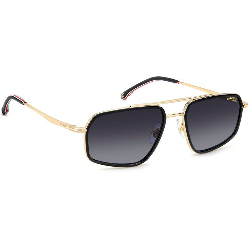 338/S, Gold and Black/Dark Grey Gradient Lenses