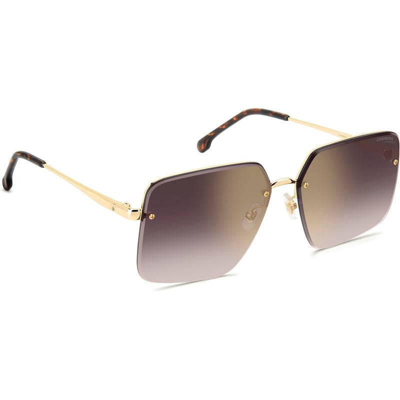 3044/S, Gold and Brown Havana/Burgundy Gold Mirror Gradient Lenses