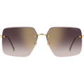 3044/S, Gold and Brown Havana/Burgundy Gold Mirror Gradient Lenses