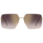 3044/S, Gold and Brown Havana/Burgundy Gold Mirror Gradient Lenses