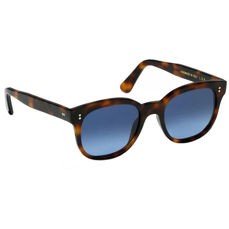Maji, Spotted Havana/Blue Gradient Glass Lenses