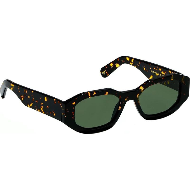 Khartoum, Black Havana/Green Glass Lenses