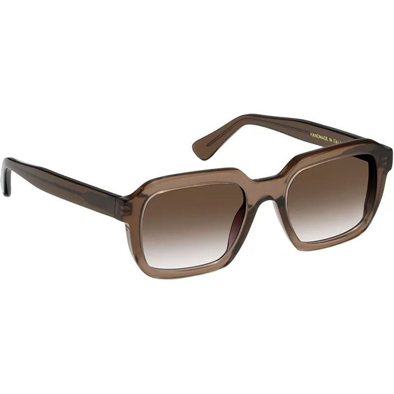 Raffaello, Crystal Brown/Sunbrown Gradient Glass Photochromic Lenses 53 Eye Size