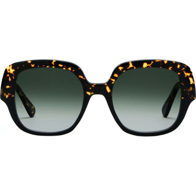 Agave, Black and Spotted Havana/Green Gradient Lenses