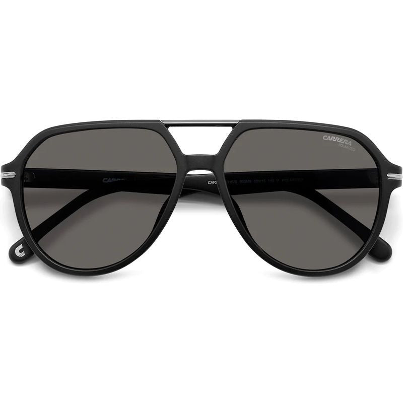 315/S, Matte Black/Grey Polarised Lenses