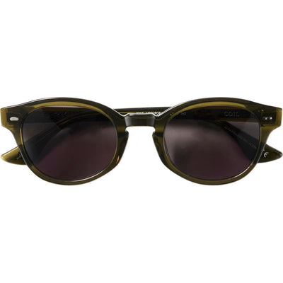 Coil, Polished Army Green/Black Lenses