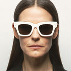 Charlton, White/Smoke Lenses