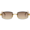 Georgie, Milos/Brown Gradient Lenses