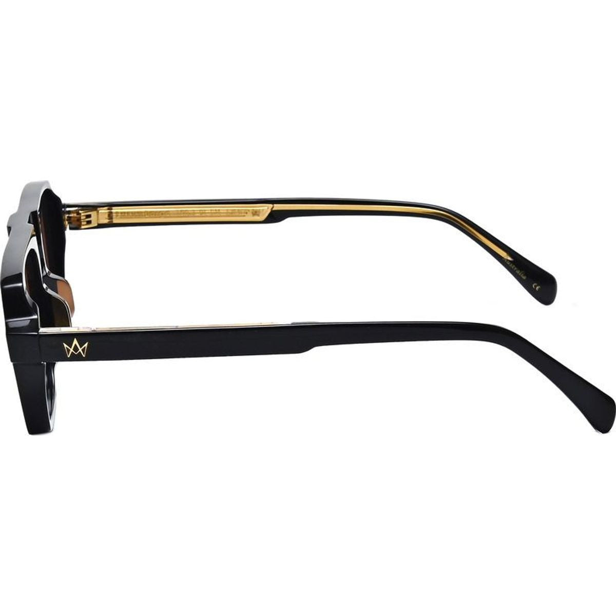Lason Large, Black/Smoke Polarised Lenses