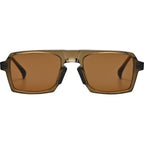 Lason Large, Khaki/Brown Lenses
