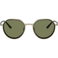 AR6144, Matte Pale Gold/Green Lenses